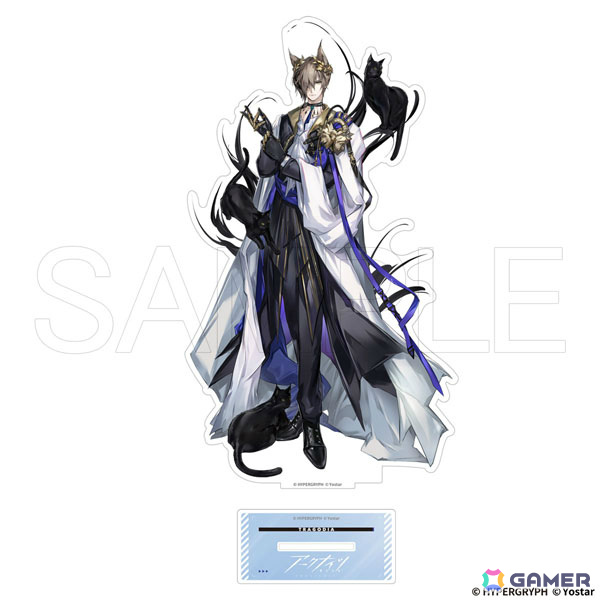 「アークナイツ」イラストレーター・8イチビ8さんの描き起こしイラストを使ったグッズが登場!焔影リード、琳琅スワイヤーら5名のBIGアクスタなどがラインナップの画像