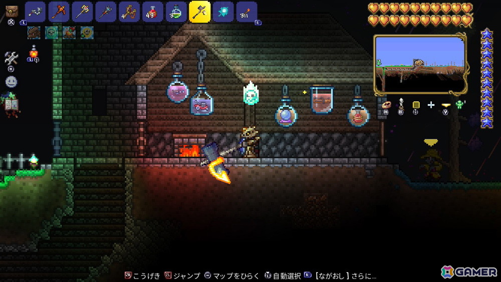 PS4/Switch/iOS/Android版「テラリア」のアップデートVer.1.4.5「Bigger and Boulder」が配信！コラボアイテムや自身が変身するタイプのマウントなど600種以上の新要素がの画像