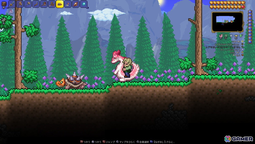 PS4/Switch/iOS/Android版「テラリア」のアップデートVer.1.4.5「Bigger and Boulder」が配信！コラボアイテムや自身が変身するタイプのマウントなど600種以上の新要素がの画像