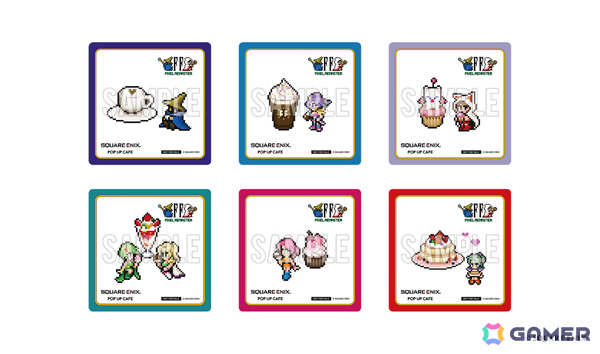 「SQUARE ENIX POP UP CAFE」×「FF ピクセルリマスター」シリーズのコラボが2月13日より大阪店、4月10日より名古屋店で開催！の画像17