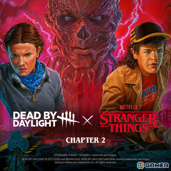 「Dead by Daylight」で「ストレンジャー・シングス」コラボチャプターがリリース！イレブン、ダスティン、ヴェクナが参戦の画像1