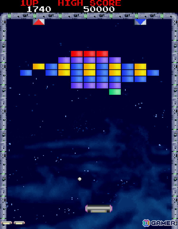 宇宙が舞台のブロックくずし「クエスター」がアーケードアーカイブス＆アーケードアーカイブス2として1月29日に配信！の画像