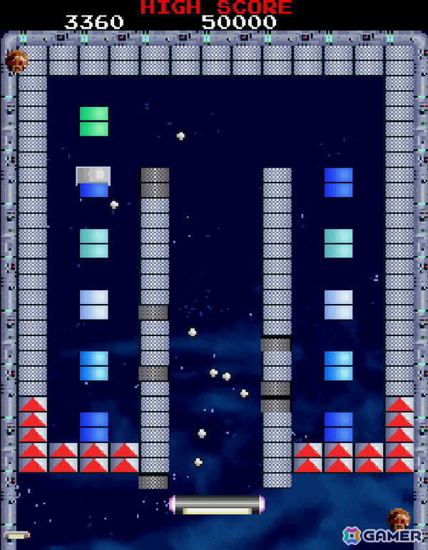 宇宙が舞台のブロックくずし「クエスター」がアーケードアーカイブス＆アーケードアーカイブス2として1月29日に配信！の画像