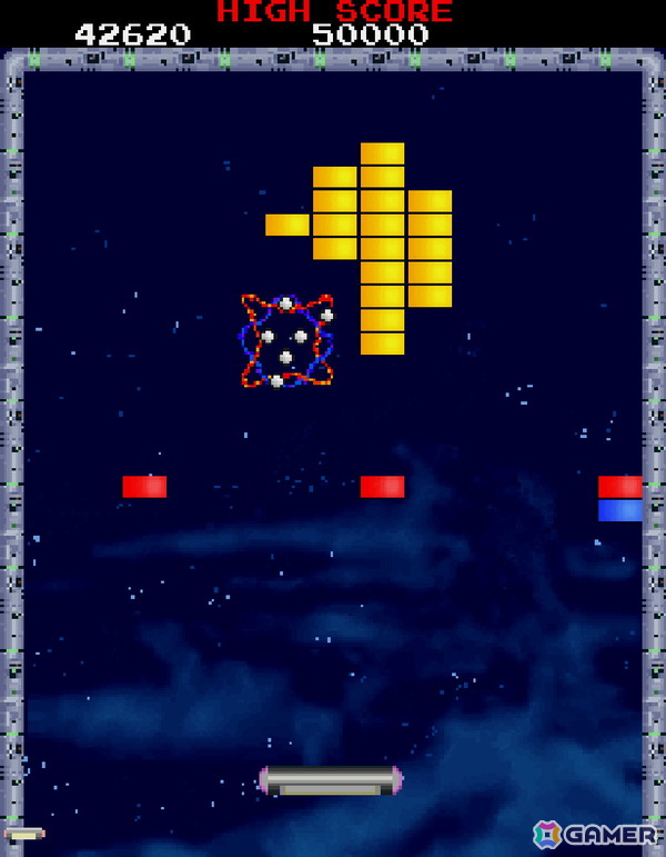 宇宙が舞台のブロックくずし「クエスター」がアーケードアーカイブス＆アーケードアーカイブス2として1月29日に配信！の画像