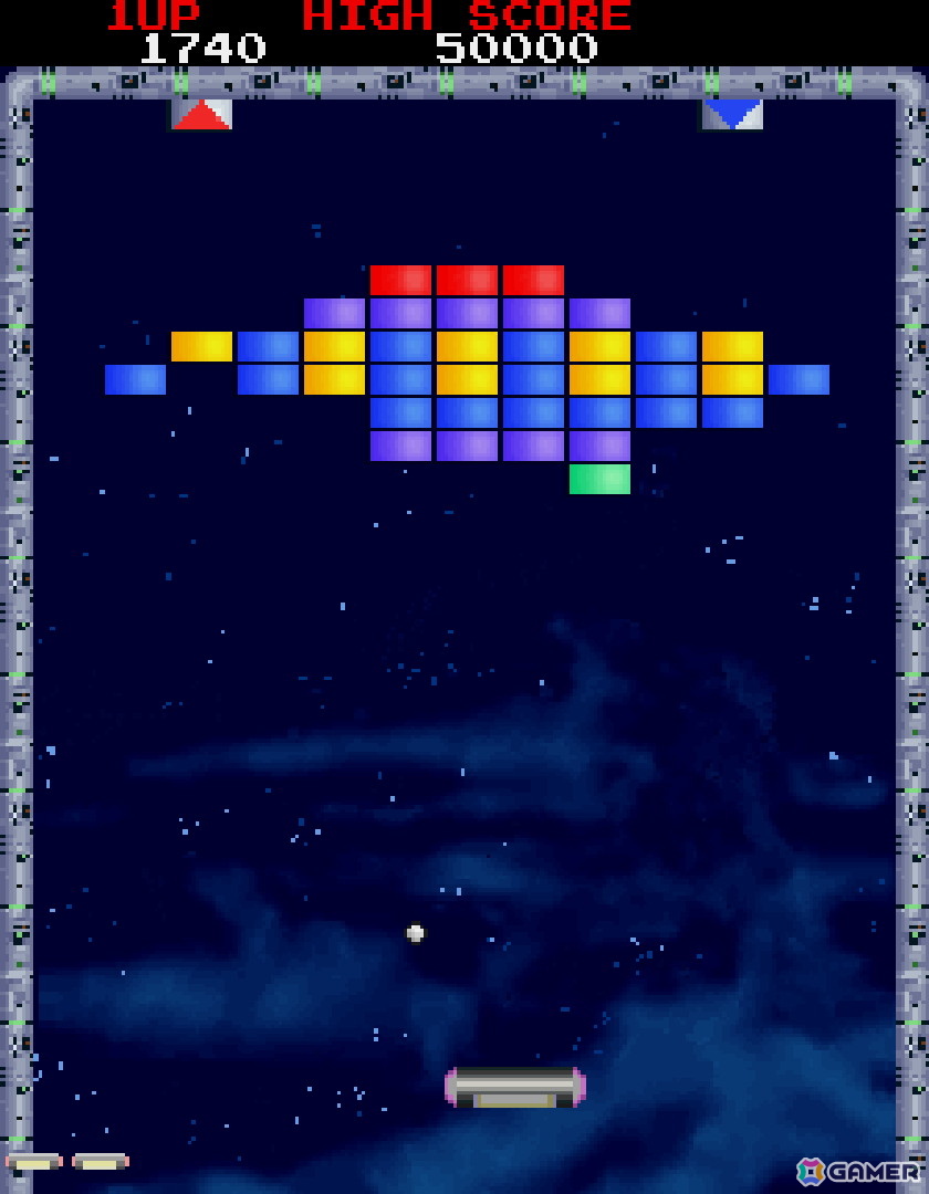 宇宙が舞台のブロックくずし「クエスター」がアーケードアーカイブス＆アーケードアーカイブス2として1月29日に配信！の画像2