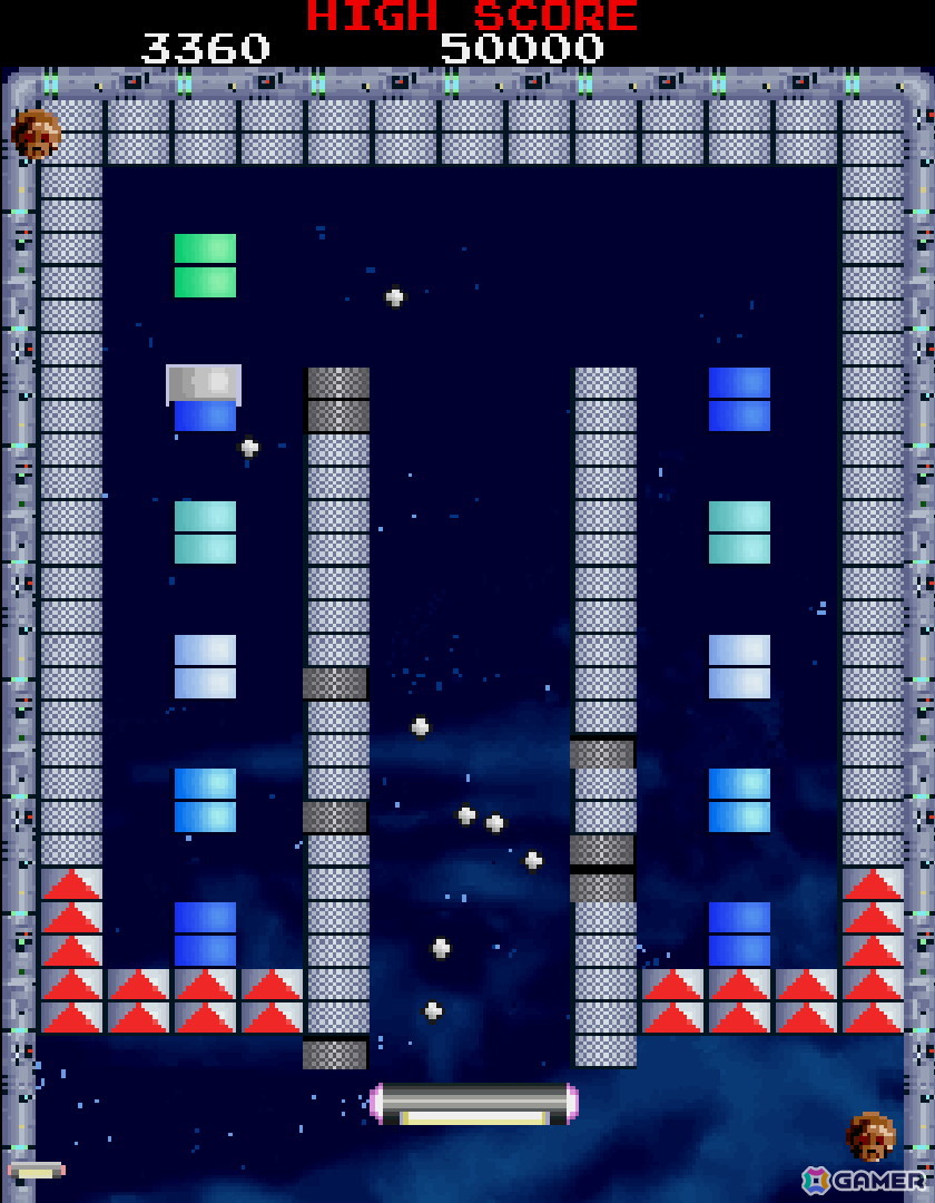 宇宙が舞台のブロックくずし「クエスター」がアーケードアーカイブス＆アーケードアーカイブス2として1月29日に配信！の画像3