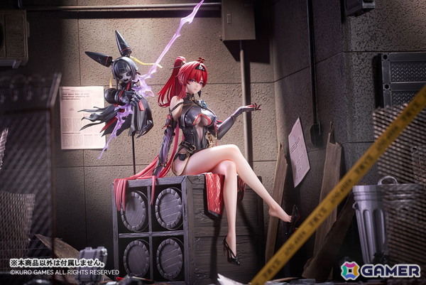 「鳴潮」より吟霖が1/6スケールフィギュアで登場！あみあみ限定特典として「缶バッジ」も付属の画像12