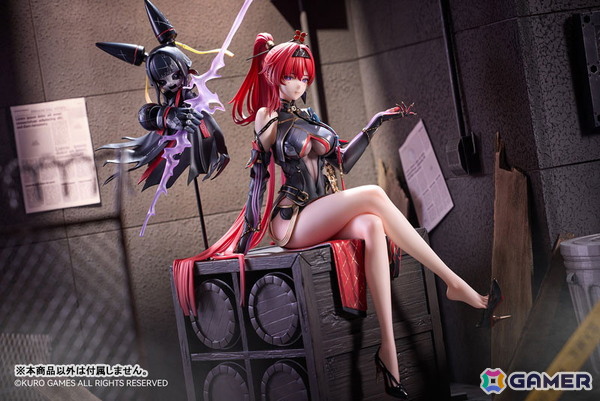 「鳴潮」より吟霖が1/6スケールフィギュアで登場！あみあみ限定特典として「缶バッジ」も付属の画像13