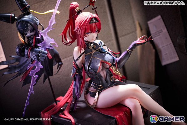 「鳴潮」より吟霖が1/6スケールフィギュアで登場！あみあみ限定特典として「缶バッジ」も付属の画像15