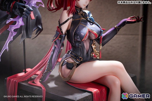 「鳴潮」より吟霖が1/6スケールフィギュアで登場！あみあみ限定特典として「缶バッジ」も付属の画像16