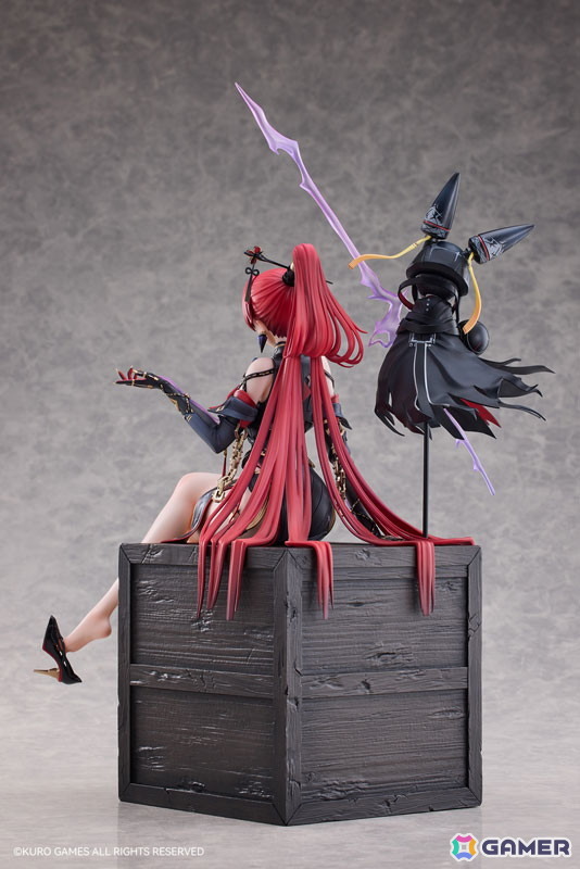 「鳴潮」より吟霖が1/6スケールフィギュアで登場！あみあみ限定特典として「缶バッジ」も付属の画像5