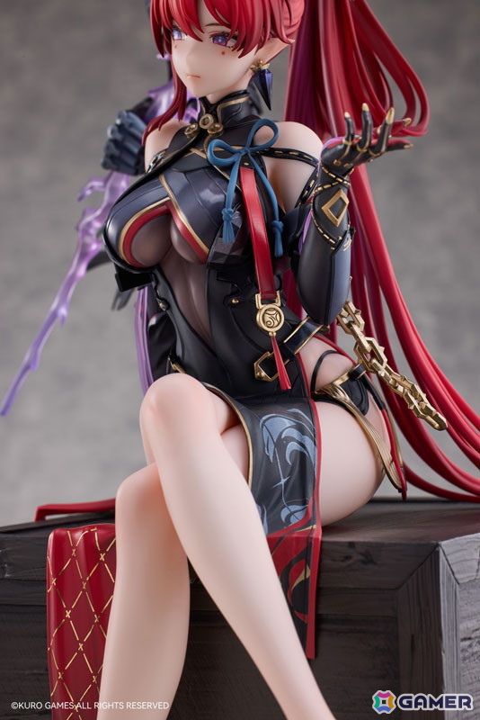 「鳴潮」より吟霖が1/6スケールフィギュアで登場!あみあみ限定特典として「缶バッジ」も付属の画像
