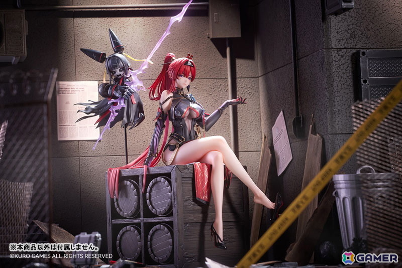 「鳴潮」より吟霖が1/6スケールフィギュアで登場!あみあみ限定特典として「缶バッジ」も付属の画像