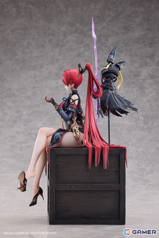 「鳴潮」より吟霖が1/6スケールフィギュアで登場!あみあみ限定特典として「缶バッジ」も付属の画像