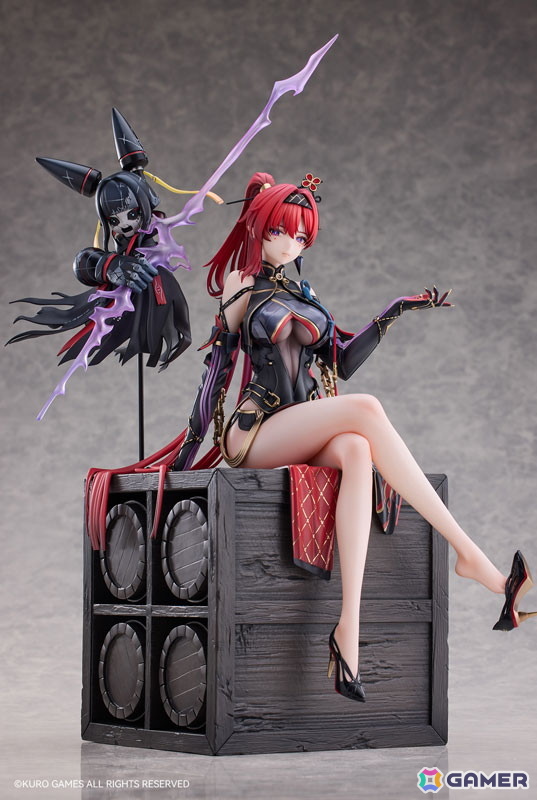 「鳴潮」より吟霖が1/6スケールフィギュアで登場!あみあみ限定特典として「缶バッジ」も付属の画像