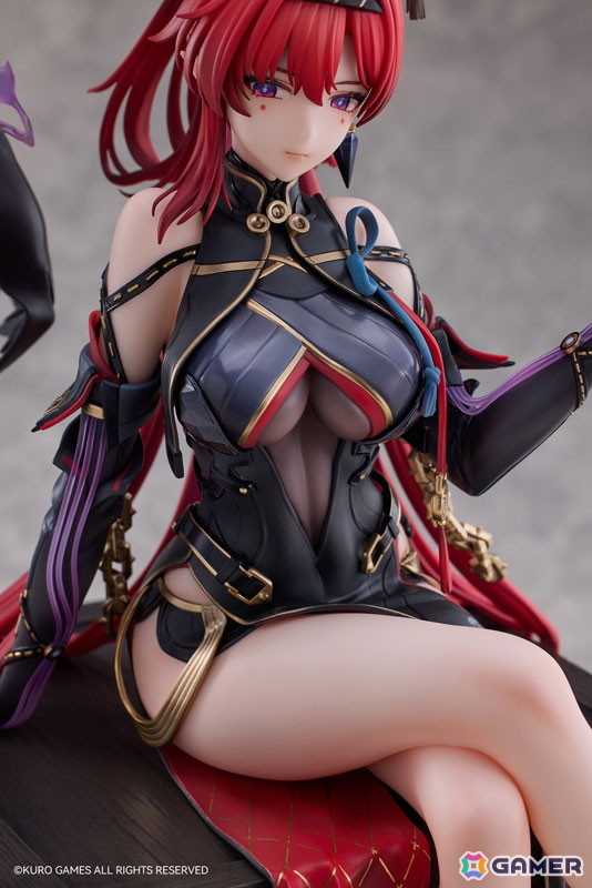 「鳴潮」より吟霖が1/6スケールフィギュアで登場!あみあみ限定特典として「缶バッジ」も付属の画像