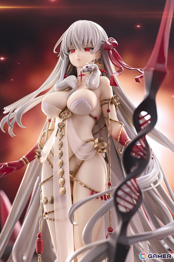 「FGO」アーチャーのサーヴァント「ドゥルガー」がスケールフィギュア化！「虚数羅針内界 ペーパームーン」登場時の霊基第一段階を再現の画像5