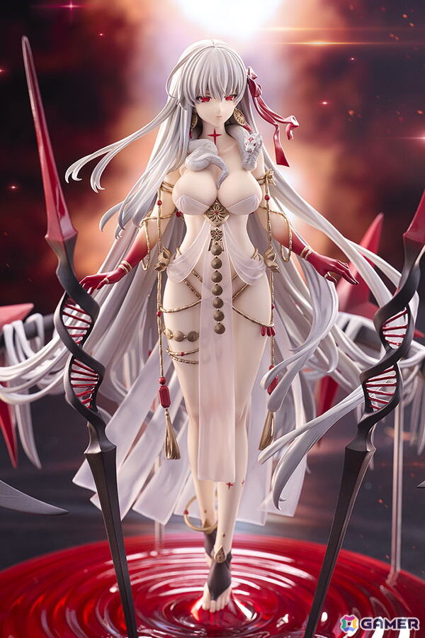 「FGO」アーチャーのサーヴァント「ドゥルガー」がスケールフィギュア化！「虚数羅針内界 ペーパームーン」登場時の霊基第一段階を再現の画像6