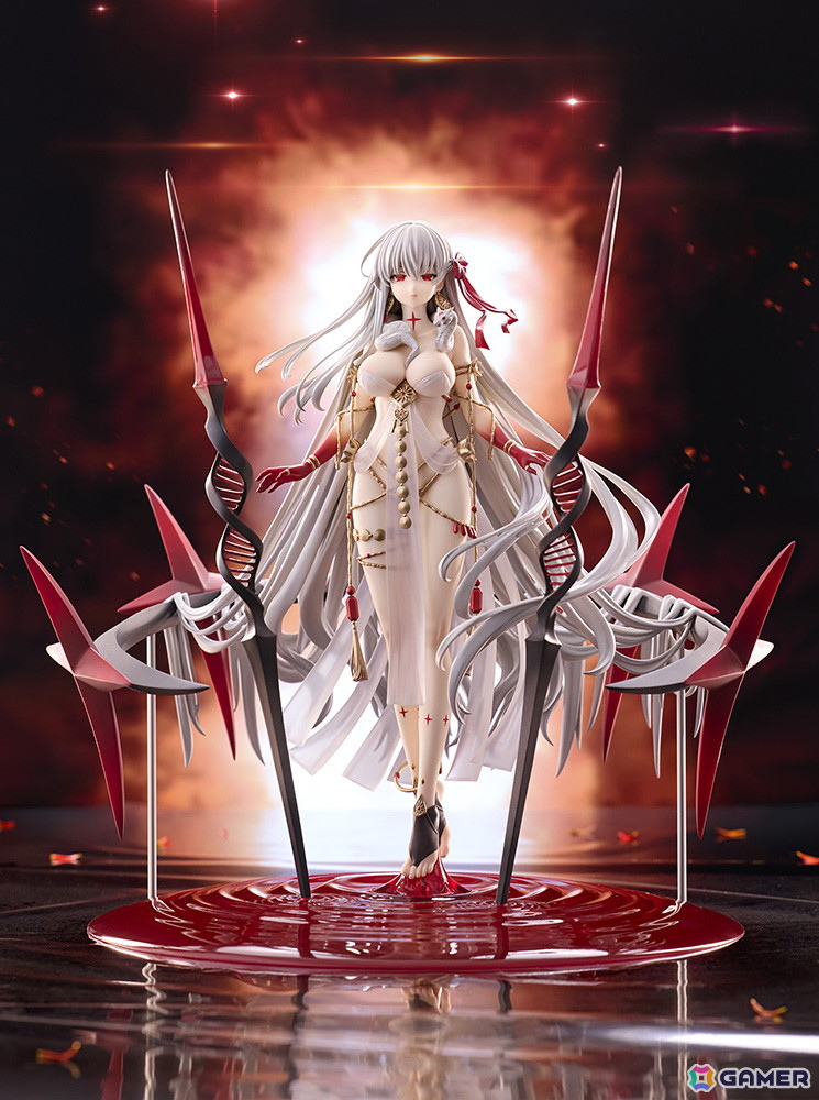 「FGO」アーチャーのサーヴァント「ドゥルガー」がスケールフィギュア化！「虚数羅針内界 ペーパームーン」登場時の霊基第一段階を再現の画像