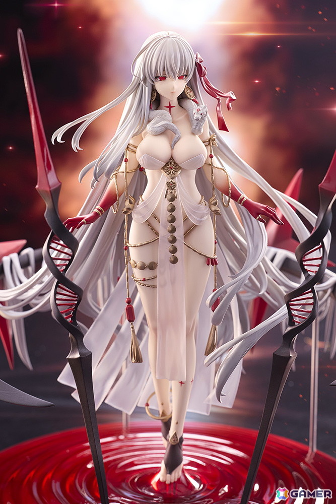 「FGO」アーチャーのサーヴァント「ドゥルガー」がスケールフィギュア化！「虚数羅針内界 ペーパームーン」登場時の霊基第一段階を再現の画像