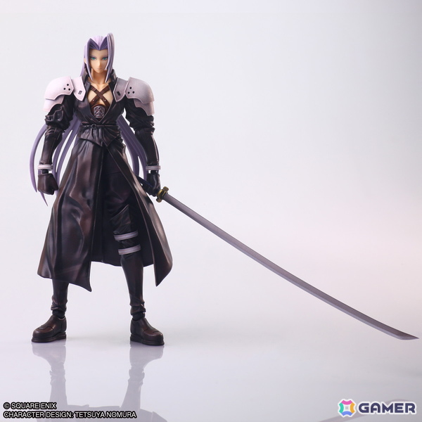 「FFVII」セフィロスがストラクチャーアーツに登場！1997年当時のキャラクターデザインをそのまま立体化の画像1
