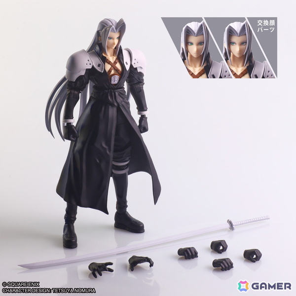 「FFVII」セフィロスがストラクチャーアーツに登場！1997年当時のキャラクターデザインをそのまま立体化の画像7