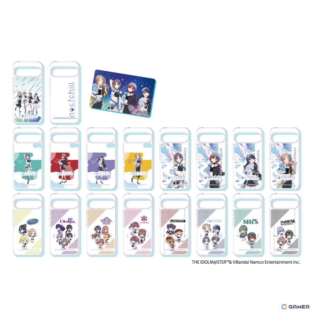 「シャニマス」×NTTドコモのコラボキャンペーンが2月13日より開催!条件を満たすとノクチルの描き下ろしクリアポスターなどがもらえるの画像