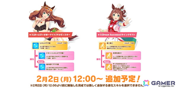 「ウマ娘 プリティーダービー」タイキシャトルとサウンズオブアースがバレンタイン衣装で登場！「届け我魂！バレンタイン限界バトル」が1月30日より開催の画像15