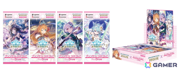 「Shadowverse EVOLVE」と「プリンセスコネクト！Re:Dive」のコラボ商品が1月30日に発売！コラボパックとプレミアムカードセットが登場の画像1