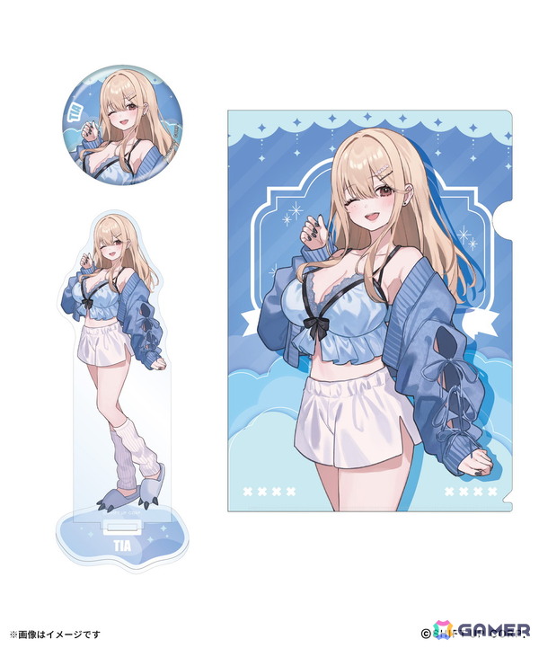 「勝利の女神:NIKKE」エマ、ウンファ、ティア、ナガがパジャマ姿に!「ZOZOTOWN in Winter 2026」アイテムが2月2日より受注販売の画像