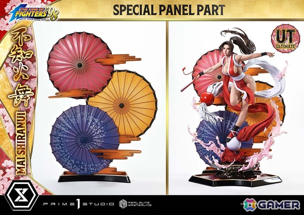 「THE KING OF FIGHTERS '98」不知火舞を高精細に捉えたスタチューが登場！番傘モチーフの背景スタンドを添えて様々なシーンを演出しようの画像19