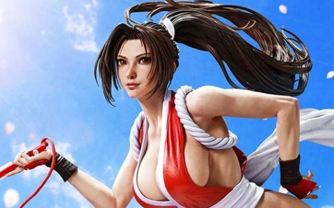 「THE KING OF FIGHTERS '98」不知火舞を高精細に捉えたスタチューが登場！番傘モチーフの背景スタンドを添えて様々なシーンを演出しよう