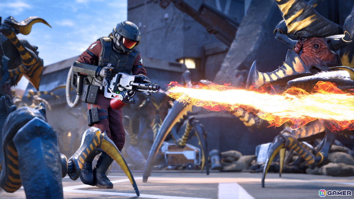 16人協力FPS「Starship Troopers: Extermination」に進路を炎で焼き尽くす新種ファイアボンバルディアが登場！アップデート1.9が配信の画像3