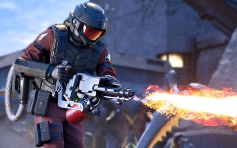 16人協力FPS「Starship Troopers: Extermination」に進路を炎で焼き尽くす新種ファイアボンバルディアが登場！アップデート1.9が配信