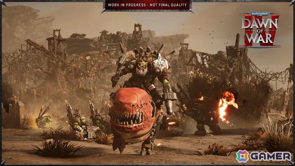「Warhammer 40,000: Dawn of War IV」オルク勢力のゲームプレイ映像が初公開!粗暴で攻撃的なプレイスタイルが特徴の画像