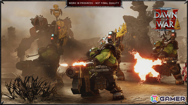 「Warhammer 40,000: Dawn of War IV」オルク勢力のゲームプレイ映像が初公開!粗暴で攻撃的なプレイスタイルが特徴の画像