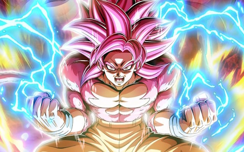 ドラゴンボールZ ドッカンバトル 6周年純金カード 孫悟空 身勝手の極意