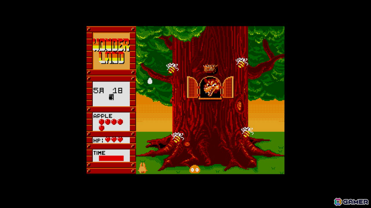 カーバンクルの活躍を描く風変わりなシューティングゲーム「EGGコンソール ワンダーランド オブ カーバンクル MSX2」がSwitchで配信！の画像2