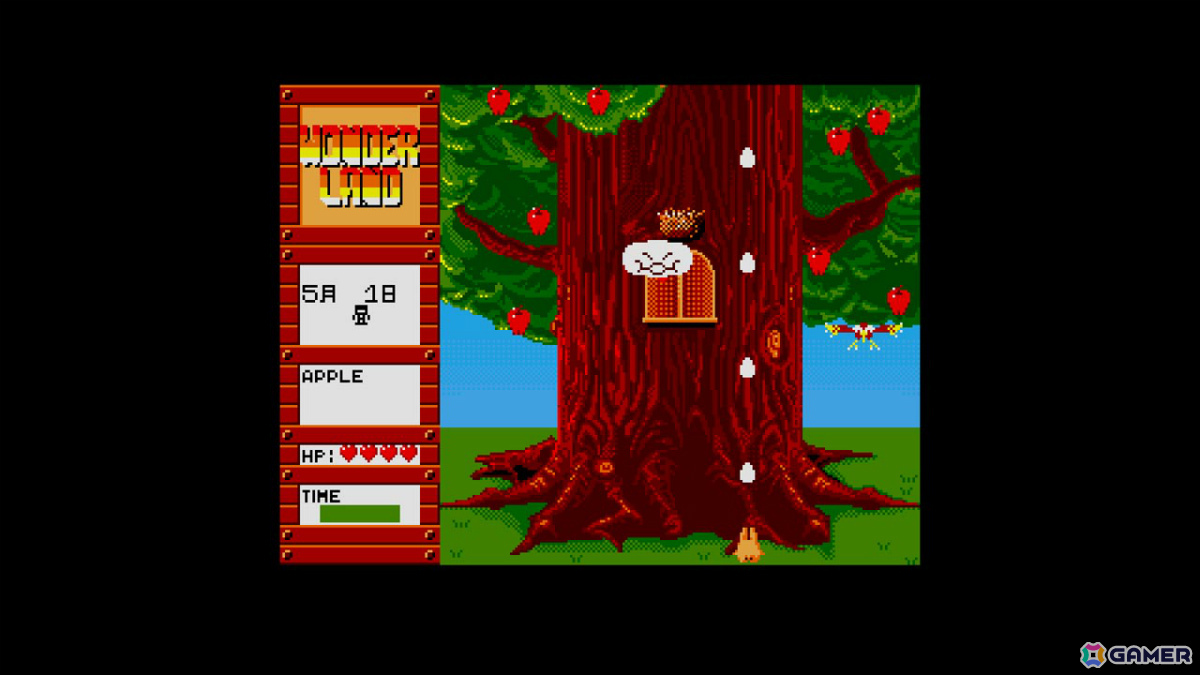 カーバンクルの活躍を描く風変わりなシューティングゲーム「EGGコンソール ワンダーランド オブ カーバンクル MSX2」がSwitchで配信！の画像3