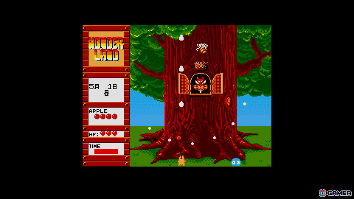 カーバンクルの活躍を描く風変わりなシューティングゲーム「EGGコンソール ワンダーランド オブ カーバンクル MSX2」がSwitchで配信！の画像