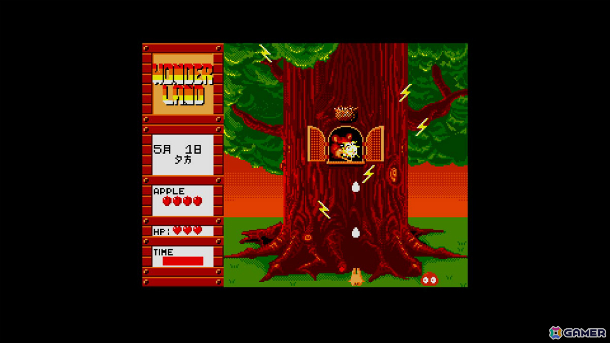カーバンクルの活躍を描く風変わりなシューティングゲーム「EGGコンソール ワンダーランド オブ カーバンクル MSX2」がSwitchで配信！の画像5