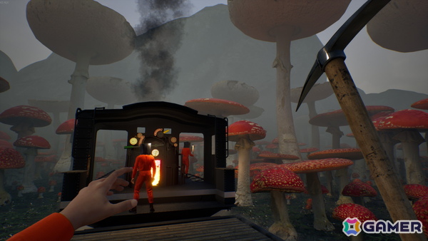 最大4人協力ホラー「森林脱出：終電」のSteamストアページが公開！脱獄囚となって機関車を修理しながら謎の森からの脱出を目指すの画像