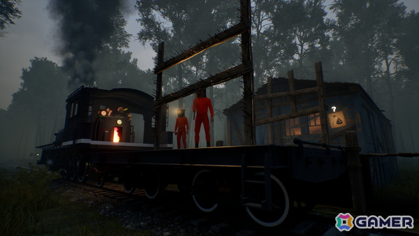 最大4人協力ホラー「森林脱出：終電」のSteamストアページが公開！脱獄囚となって機関車を修理しながら謎の森からの脱出を目指すの画像