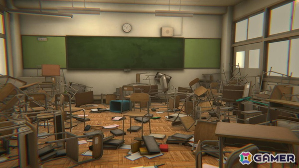 リミナルスペース探索ゲーム「ナフダサガシ」のSteamストアページが公開!どこか違和感のある日本の学校が舞台の画像