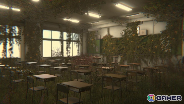 リミナルスペース探索ゲーム「ナフダサガシ」のSteamストアページが公開!どこか違和感のある日本の学校が舞台の画像