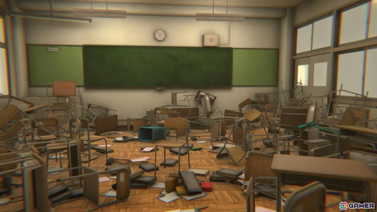 リミナルスペース探索ゲーム「ナフダサガシ」のSteamストアページが公開！どこか違和感のある日本の学校が舞台の画像2