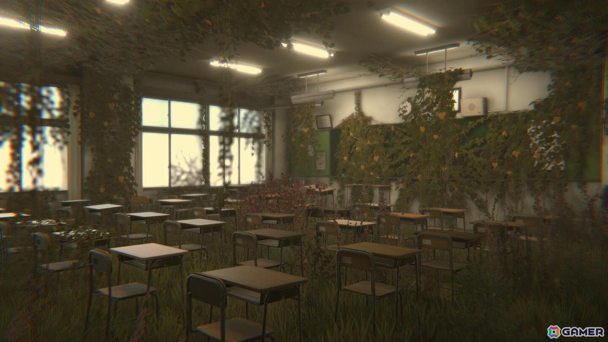 リミナルスペース探索ゲーム「ナフダサガシ」のSteamストアページが公開！どこか違和感のある日本の学校が舞台の画像3