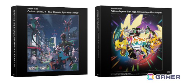 「Pokémon LEGENDS Z-A」のサウンドトラックCDが4月17日に発売！本編やDLCで使われた全148曲を収録の画像1