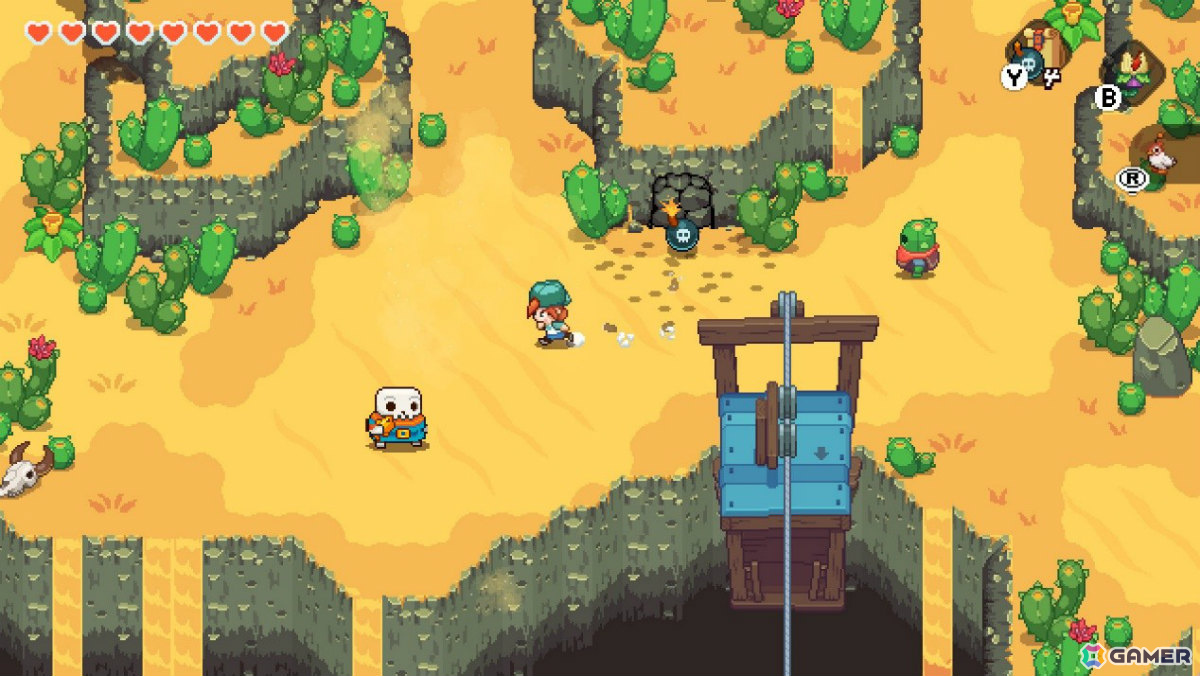 レトロ風トップダウン型アクションADV「UNDER THE ISLAND ~ニアと不思議な歯車~」が2月18日に配信!の画像