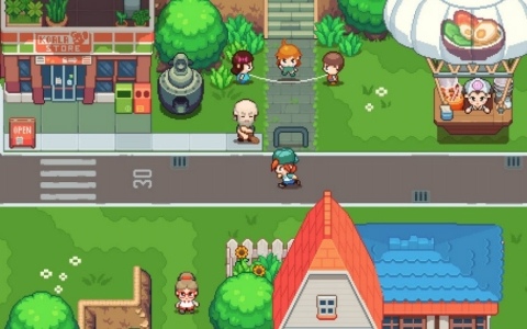 レトロ風トップダウン型アクションADV「UNDER THE ISLAND ～ニアと不思議な歯車～」が2月18日に配信！